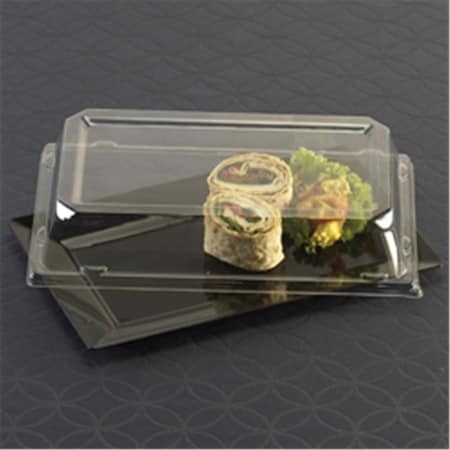 Emi Yoshi Rectangle Lunch Plate Dome Lid - Clear EMI-RP9LP